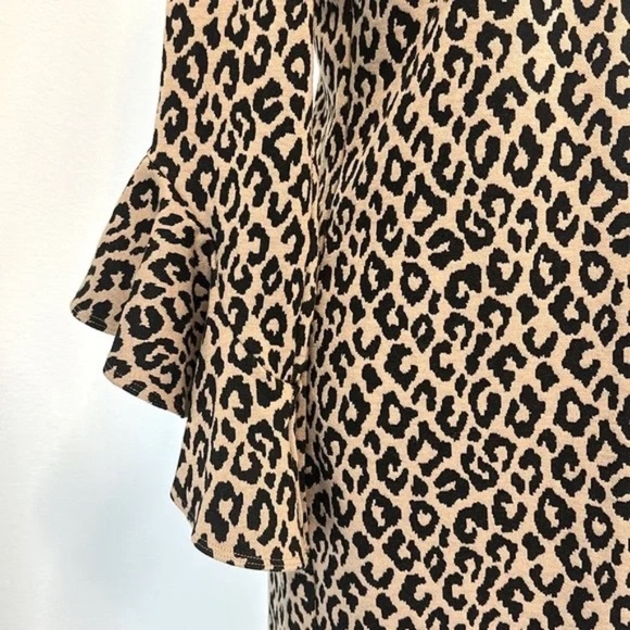 NWT Trina Turk, leopard print lightning dress size 8 - Picture 2 of 13